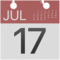 Calendar emoji on Apple